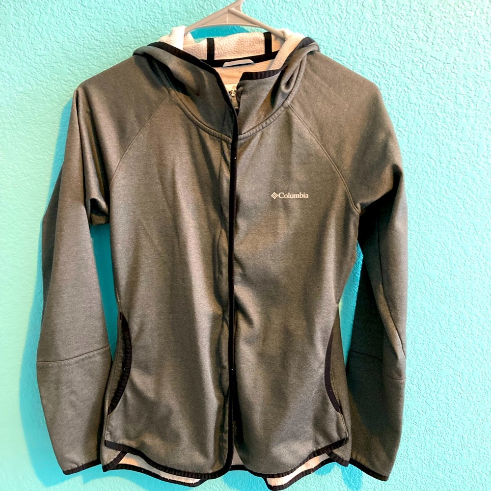 Gray Columbia Zip-up